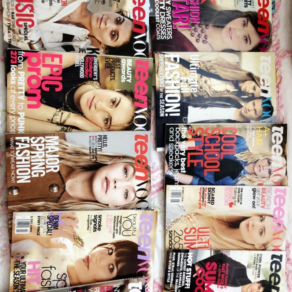 Teen Vogue magazines 🎀